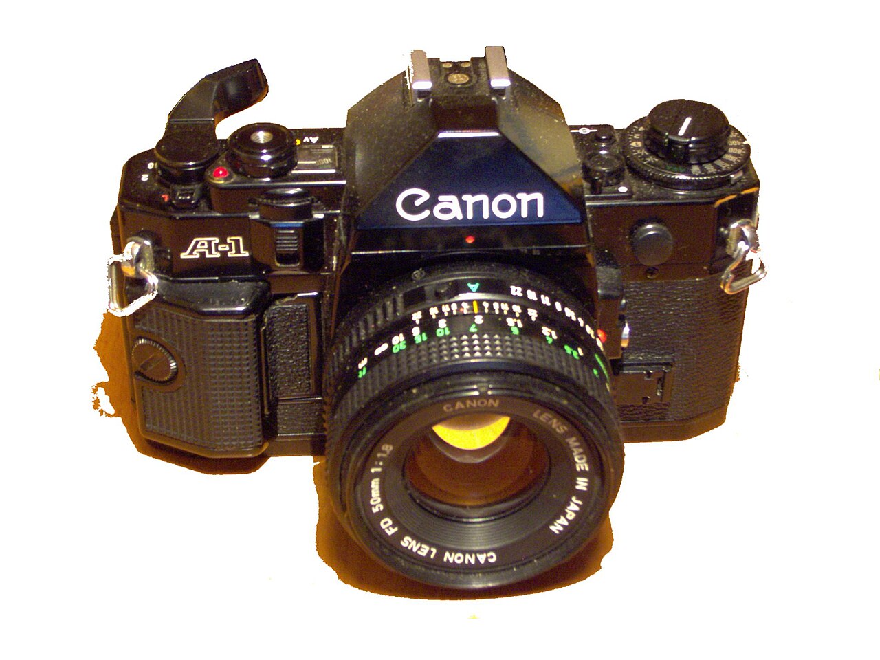 Canon A-1 35mm SLR camera